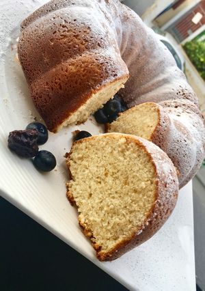 A picture of Hot milk Bundt cake.
