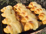 Una foto de crema pastelera facturas
