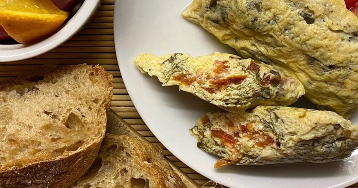 Rezwan Islam বানিয়েছেন Omelette in resealable freezer bags 😎🥚💼 কুকপ্যাড