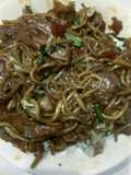 Mie goreng baso cumi extra pedas