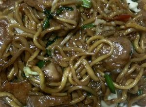 Foto resep Mie goreng baso cumi extra pedas