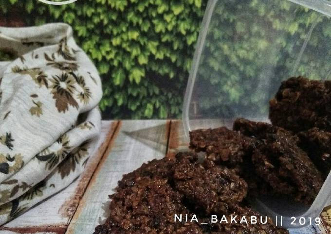 Resep No Bake Oatmeal Cookies (01) yang Enak