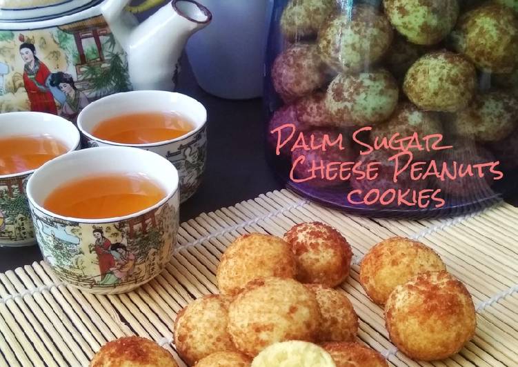 Resep Populer Palm Sugar Cheese Peanuts Cookies Ala Warteg