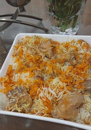 A picture of کابلی پلاو.