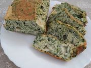 Una foto di plumcake salato