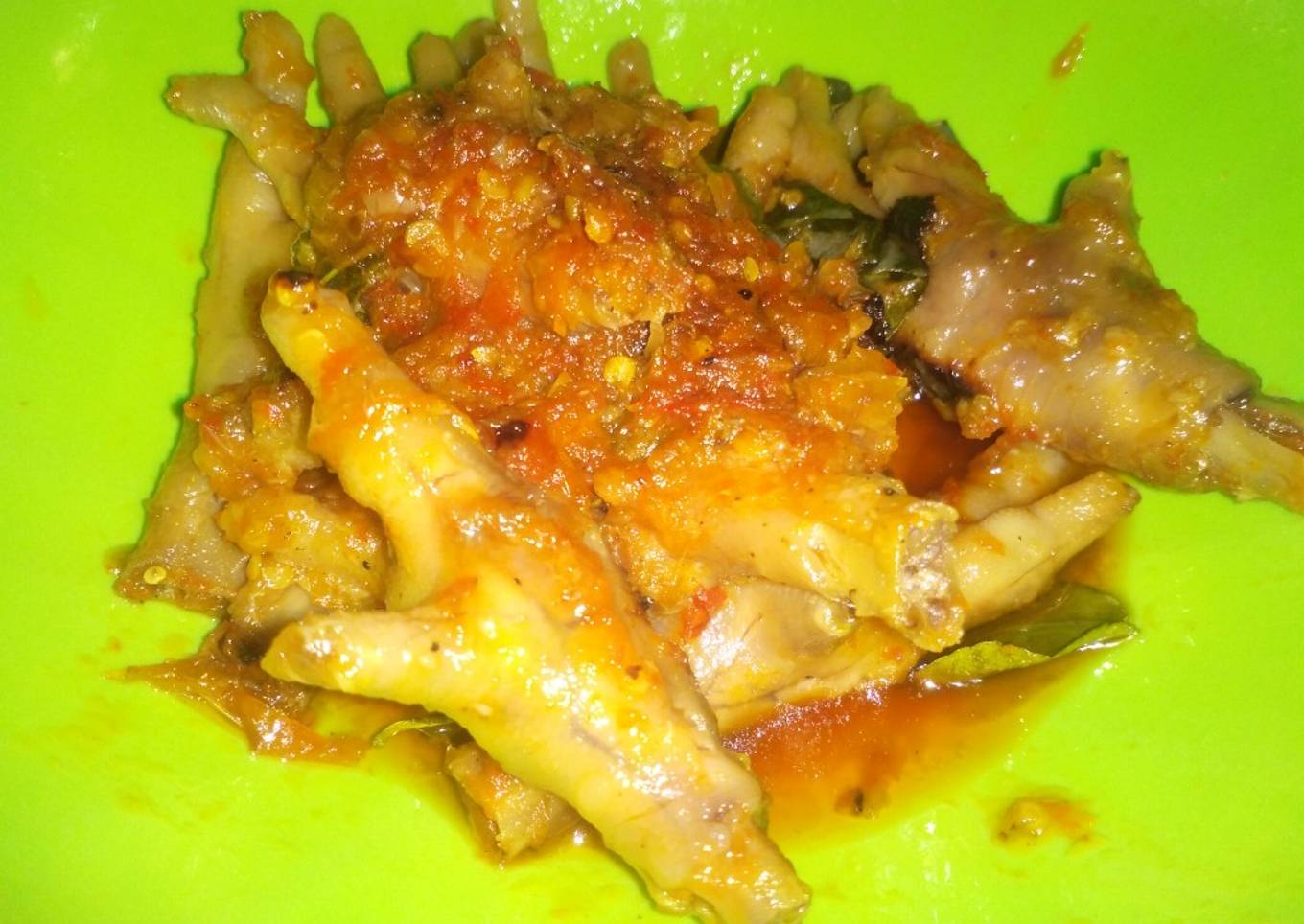 Ceker pedas maknyoooss