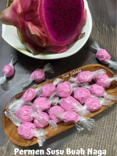 Foto resep Permen Susu Buah Naga