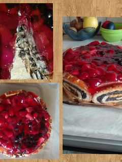 Mákos bejgli torta recept fotója
