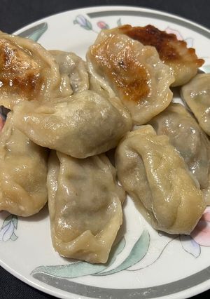 Una foto de Gyozas