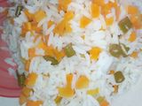 Colour rice(Vegetable rice)