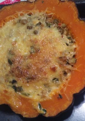 Una foto de Zapallo relleno Realfood
