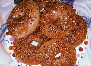 Una foto de Bagels integrales