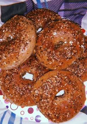 Una foto de Bagels integrales