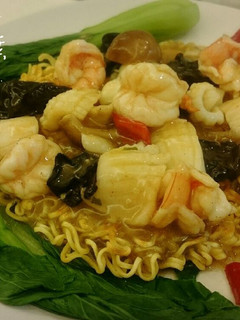 【味王泡麵創意秀】香菇海味廣州炒麵 的食譜成品照片