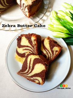 Foto resep Zebra Butter Cake