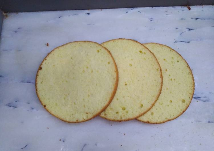 Easiest Way to Prepare Super Quick Homemade Sponge cake / vanilla sponge / How to make sponge