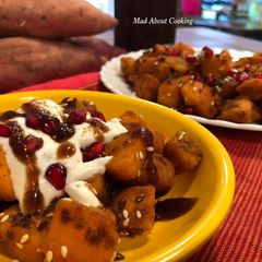 A picture of Sweet Potato Chaat.