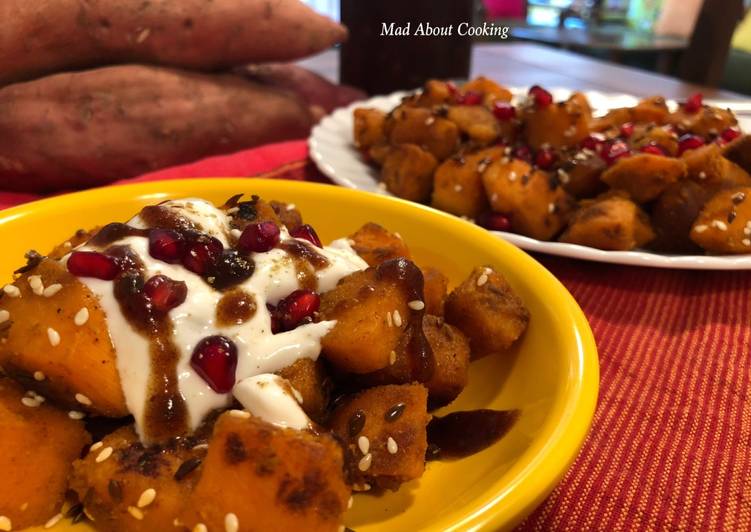 Recipe of Award-winning Sweet Potato Chaat