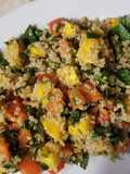 Mango, mint & quinoa salad