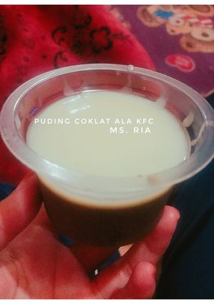 Foto resep Puding coklat ala kfc