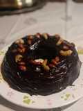 Torta de chocolate y café