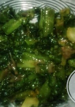 Foto resep Bayam Tumis Terasi