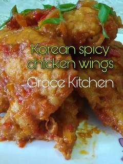 Foto resep Korean spicy chicken wings