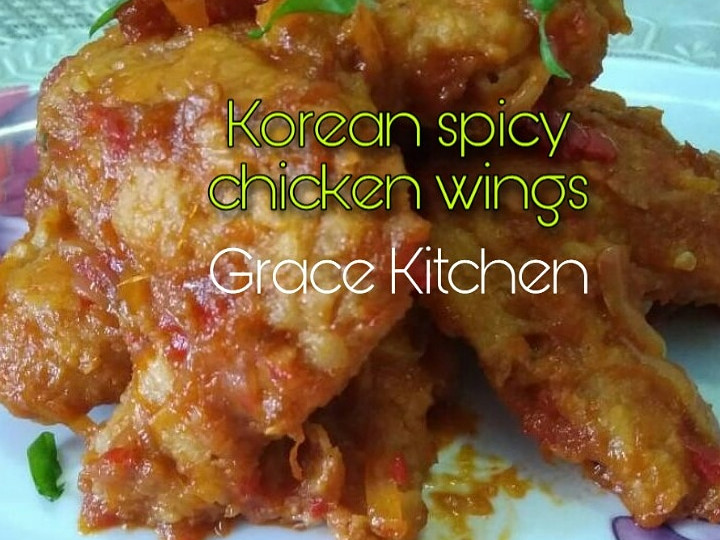 Cara Buat Korean spicy chicken wings Ekonomis