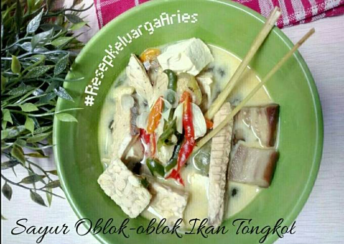 Resep RESEP SAYUR Campur-campur / Oblok-oblok Ikan Tongkol Anti Gagal