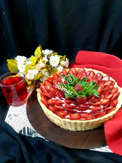 عکسی از دستور تارت توت فرنگی solmaz