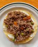 Dry Picadillo for Tostadas