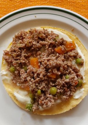 A picture of Dry Picadillo for Tostadas.