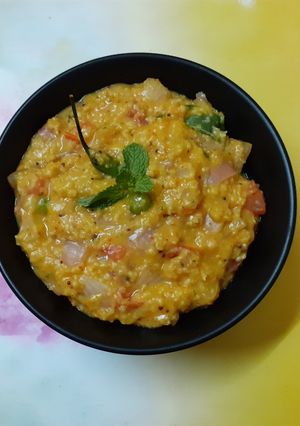 A picture of Vegetable oats.