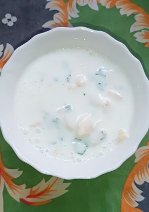 A picture of Banana Raita.
