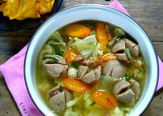 Resep Sup Bakso Oleh Titiek Purnomo Cookpad