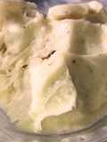 Helado de banana casero
