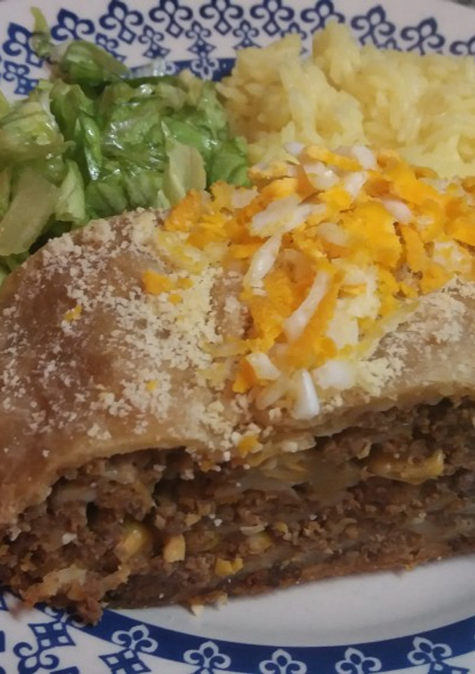 Una foto de Masa de strudel salado