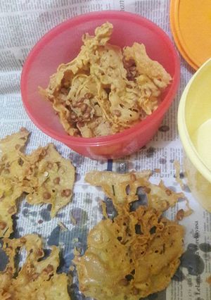 Foto resep Peyek kacang gurih dan garing