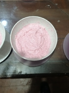 Una foto de Mousse de fresa