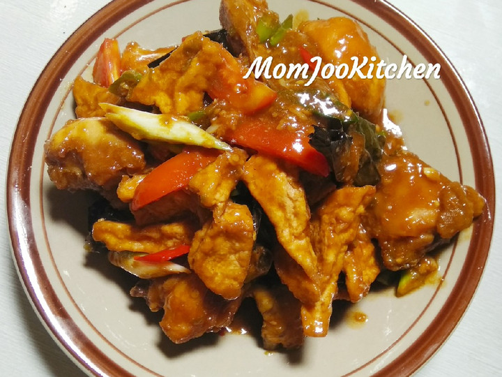 Yuk intip, Resep membuat Ayam kecap pedas manis kuah kental yang sedap