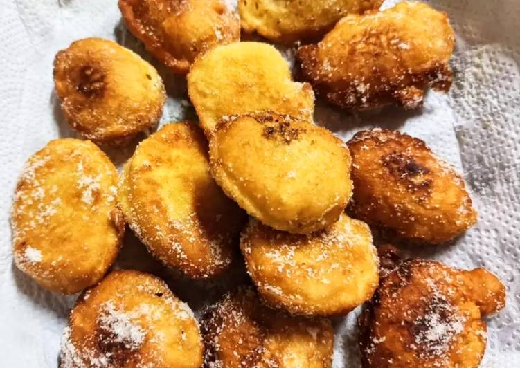 Bolinho de chuva (feito por minha mãe)