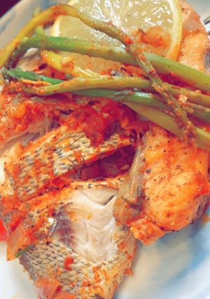 صورة لوصفة صينية سمك 🐟💕
