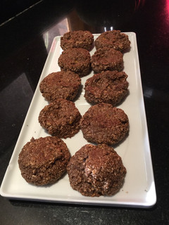 Una foto de Galletitas de avena mandarina y coco (sin harina)