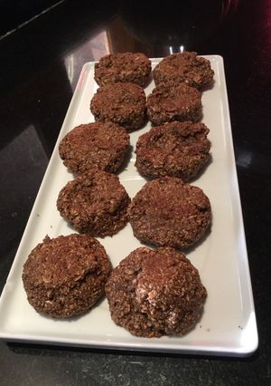 Una foto de Galletitas de avena mandarina y coco (sin harina)
