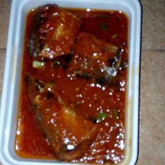 A picture of Fish stew.