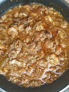Foto resep Udang Asam Manis