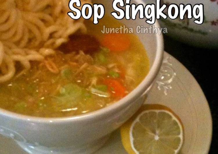 Resep Sop Singkong, Sempurna