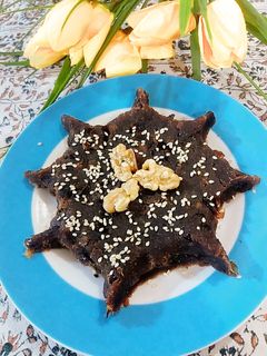 عکسی از دستور حلوا خرما عربی