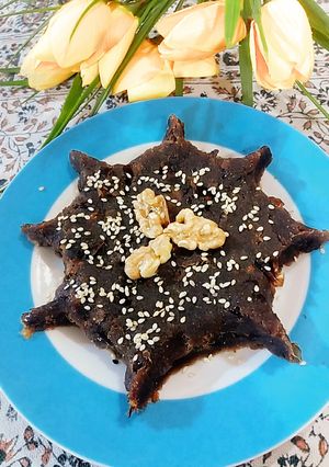 عکسی از دستور حلوا خرما عربی