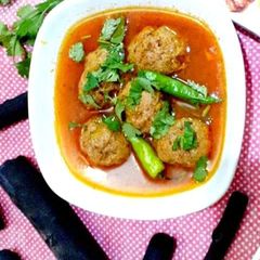 A picture of Bihari kofta.